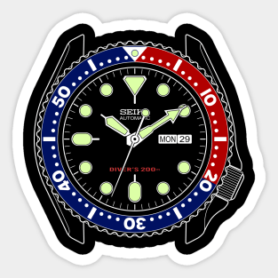 SEIKO SKX 009 Sticker